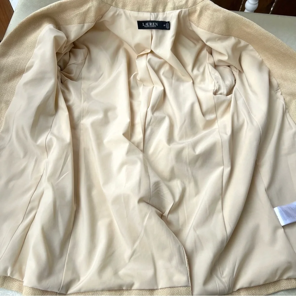 Lauren Ralph Lauren Black Label yellow Woman’s Blazer Size 2P